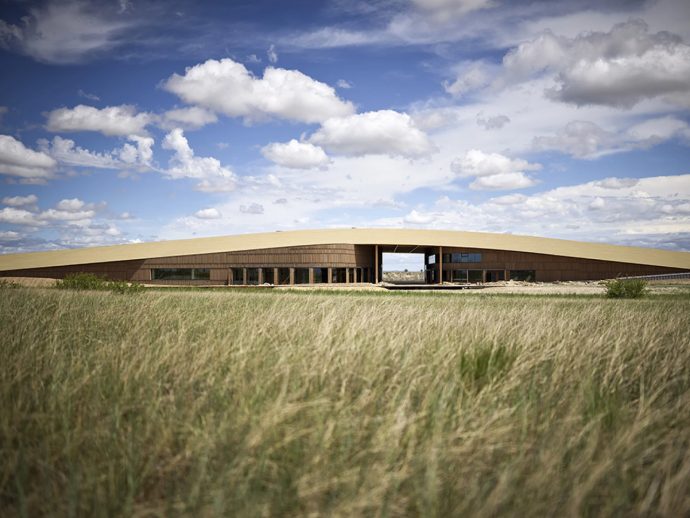 Snøhetta’s Theodore Roosevelt Presidential Library Looks Like It Was Carved From the Badlands Themselves