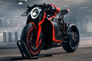 This 205-HP handcrafted hyperbike looks like it rode straight out of a Sci-Fi movie