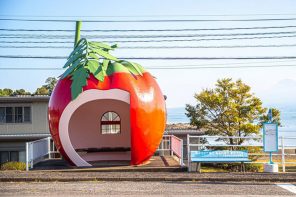 16 Fruit-Shaped Bus Stops That Made a Tiny Japanese Town Unmissable