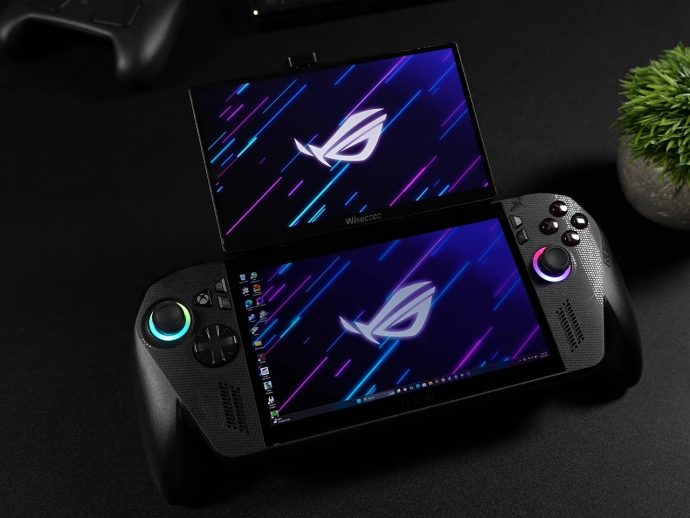 This ROG Ally X Mod Snaps On a 120Hz Second Screen, Then Off Again