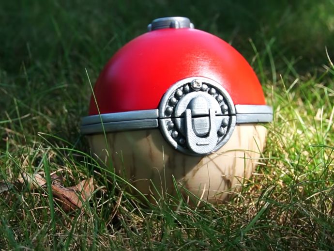 A Maker Spent Months Building a Pokéball That Jumps and Shoots Smoke