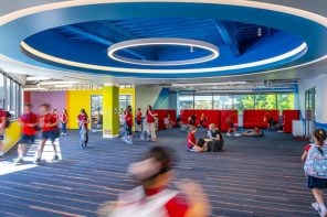 A Vacant Office Floor Became a School in 3 Weeks
