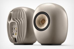 Ross Lovegrove’s Hi-Fi Speakers Look Like River Pebbles, Stream 384 kHz Audio