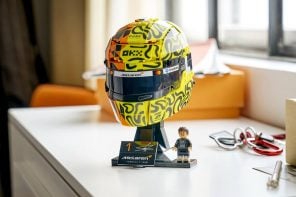 Lando Norris’s New LEGO Helmet Is Weirdly Emotional to Build