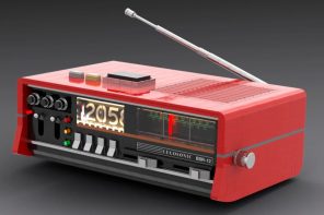 Someone Built a LEGO Bedside Radio With 1,400 Bricks And Inner Circuitry