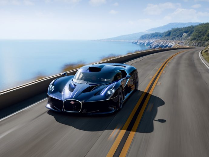 Bugatti Destrier shaves off Bolide’s bodywork for a one-off hypercar meant to be felt with the heart