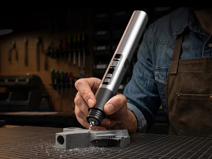 This $119 Ultrasonic Cutter Sense Materials And Auto-Adjusts To Cut EVA Foam, Resin, PLA 3D Prints