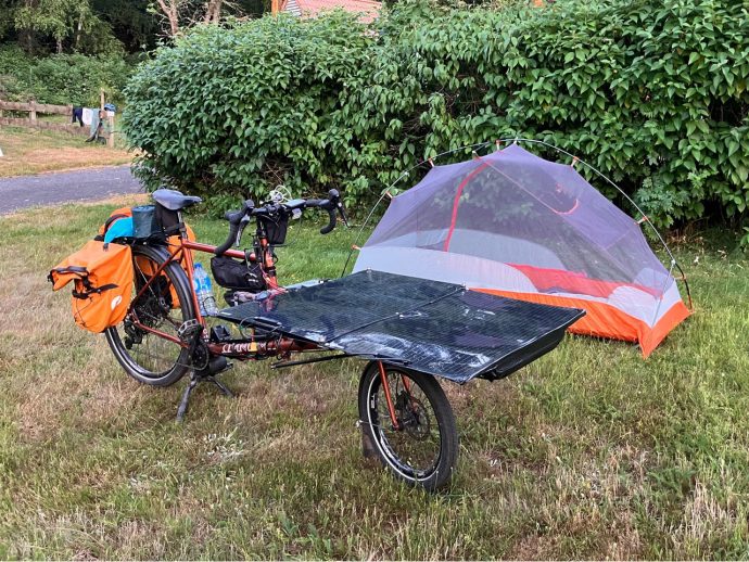 Enthusiast turns cargo bike into ultra-efficient solar vehicle for Alpine adventure and beyond