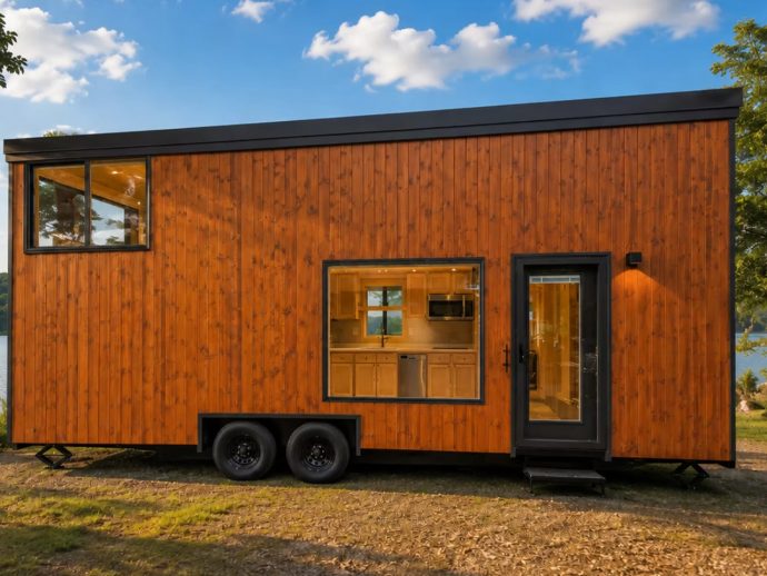 Escape Tucked Two Bedrooms Into the Ceiling to Let 26 Feet Live Like a Full House