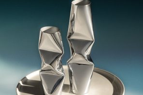 FIG Living’s Dented Chrome Vases Make Imperfection the Feature