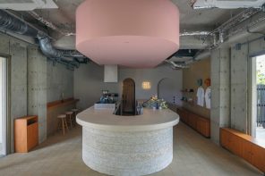 Japan’s Ice Cream Shop Where the Stools Look Like Melting Ice Cream