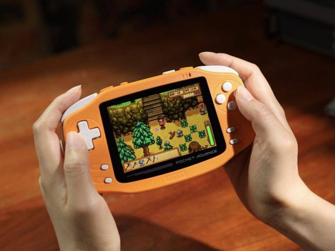 KONKR Pocket Advance handheld is AYANEO’s modern take on the Game boy Advance