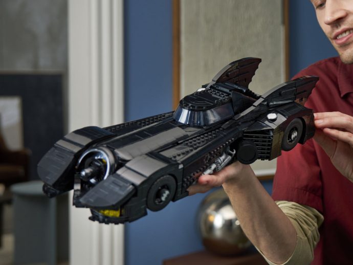 LEGO Batman Returns Batmobile is a striking new build with exclusive minifigure