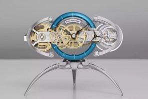 MB&F’s Alien-Inspired Desk Clock Ships as 222 Loose Parts You Assemble Yourself Over 10 Hours