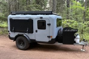 Motsmann Outranger’s camper trailer gives you off-grid comfort without the size and hassle of an RV