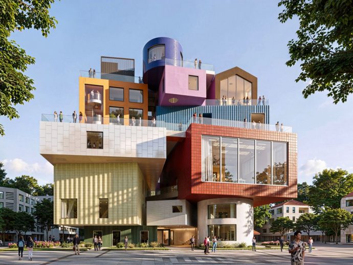 MVRDV’s Bihailou Turns a Commercial Complex Into a Vertical Neighborhood