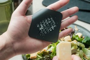A Designer Curled a Single Sheet of Aluminum Like Paper to Make a Grater That Fits Perfectly in Your Palm