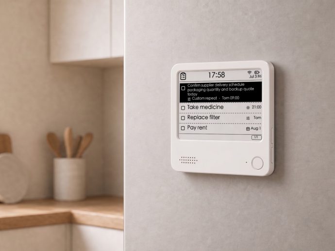 Phones Turn Reminders Into Distractions, This Magnetic Display Won’t