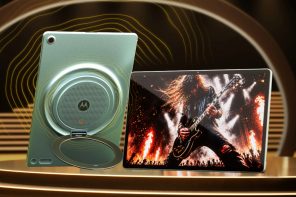 Tablets Sound Bad, So Motorola Just Put 9 JBL Speakers in One