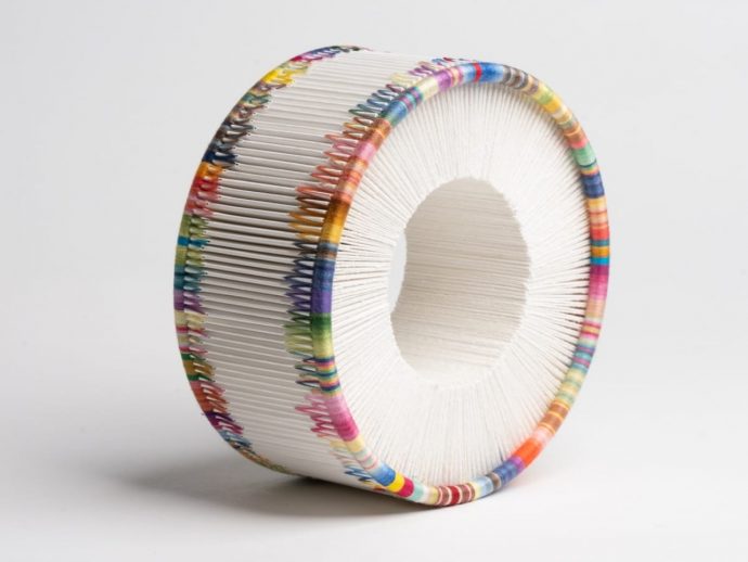 The Hidden Part of Every Book Just Became a Sculpture