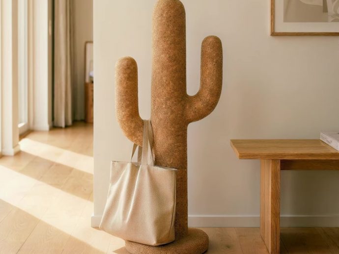 This Cork Cactus Looks Like Decor and Acts Like 3 Pieces of Furniture