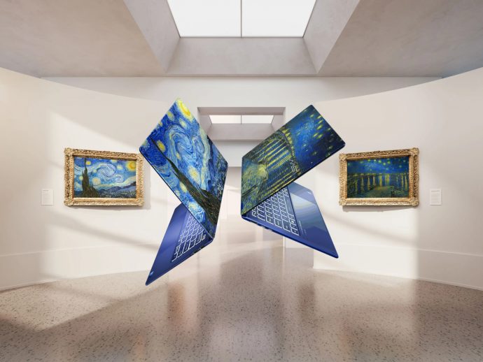 You Can Feel Van Gogh’s Starry Night on This $2,399 MSI Laptop