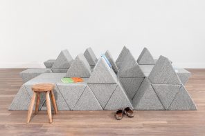 Yves Béhar’s Modular Sofa Seats 12 And Can Shapeshift Endlessly