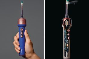 Dyson’s $499 Camera Toothbrush Is So Advanced, They Had To Redesign The Toothpaste For It