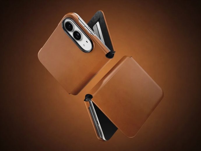 Nomad’s Leather Folio Turns Your iPhone Duo Into A $1999 Bifold Wallet