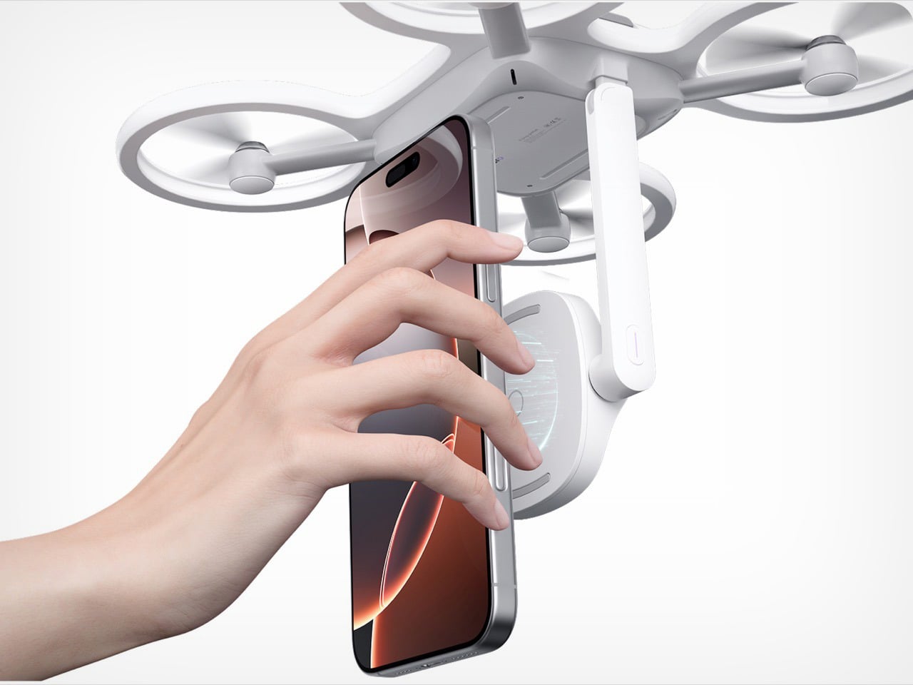 Mounting an iPhone onto a Drone Gimbal using MagSafe