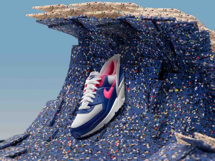 Old Nike sneakers are getting shredded and recycled into sustainable gym flooring