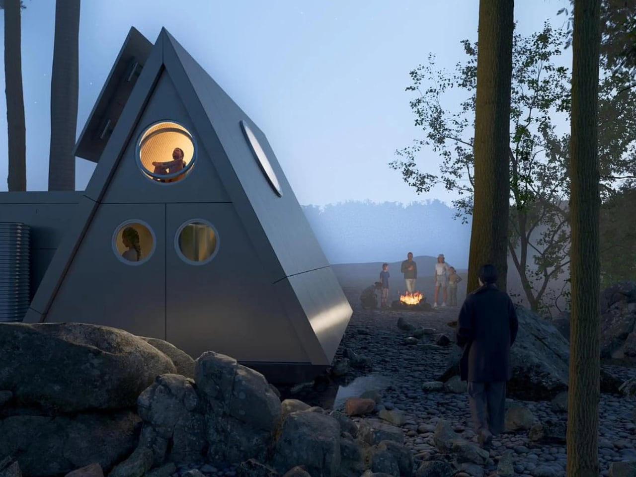 A Folding Tiny Home That Refuses to Feel Like Camping