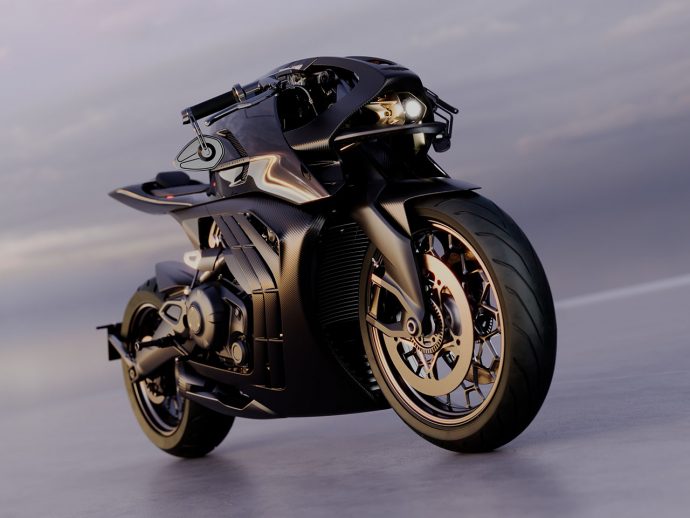 Aston Martin’s 130-HP road-legal bike brings its luxury design language to two wheels