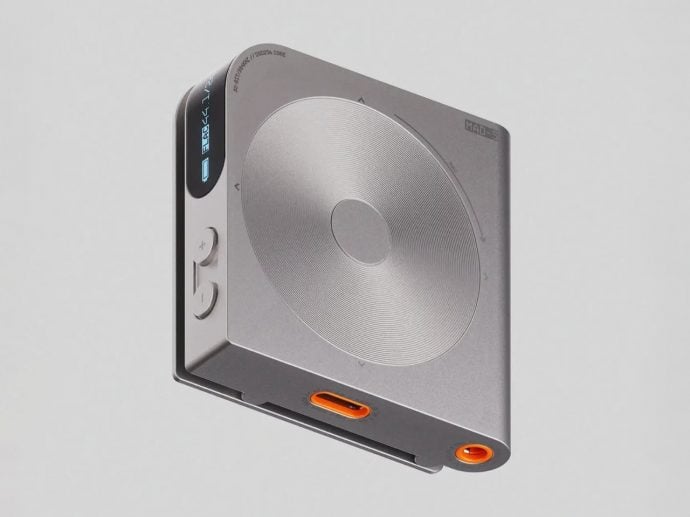 Teenage Engineering meets iPod Shuffle: This music player puts the screen where your eyes actually are