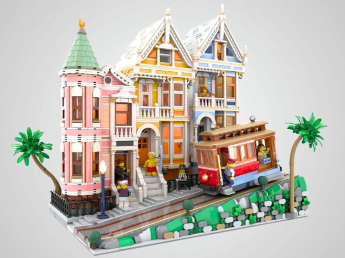 San Francisco’s most iconic buildings are now a 4,200 brick LEGO diorama