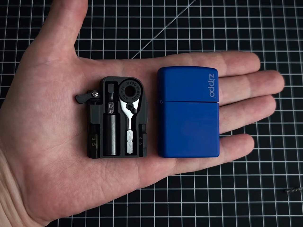 This Zippo case now hides a full DIY micro-toolkit inside