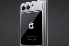 Caviar’s $15,990 iPhone Duo contains a piece of Steve Jobs’ black turtleneck