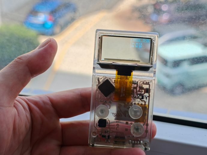Clear-Shell Game Boys Never Made the Screen Transparent, Arduview Did