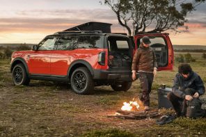 Ford Bronco Basecamp turns iconic 4×4 into electric adventure SUV you can sleep and camp in