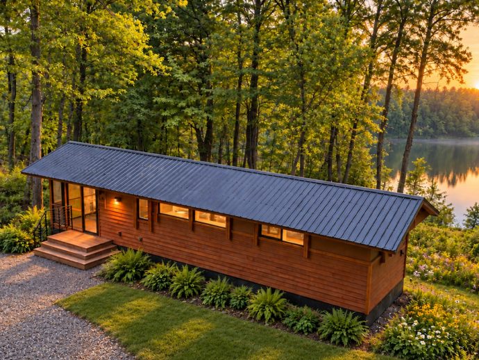 This 47-Foot Glass House by Escape Reframes Everything You Thought About Tiny Living