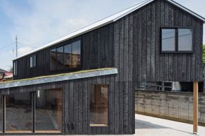 This Charred-Wood Home in Japan Turns a Backyard Constraint Into Its Best Feature