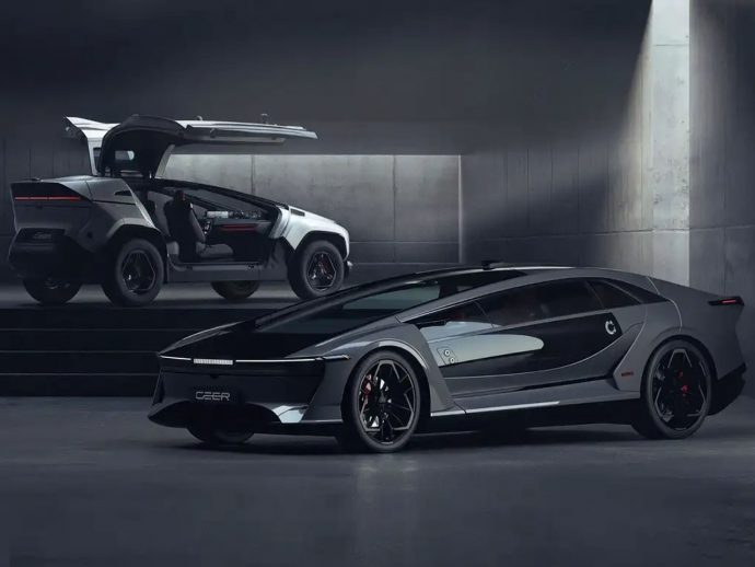 Middle East’s Exobot electric cars arrive with supercar DNA and futuristic looks