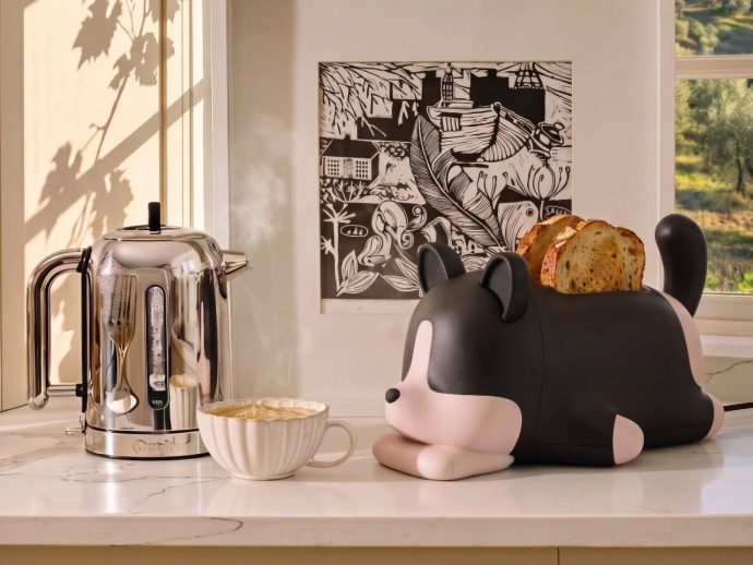 Nobody Expected a Toaster Shaped Like a Sleeping Corgi