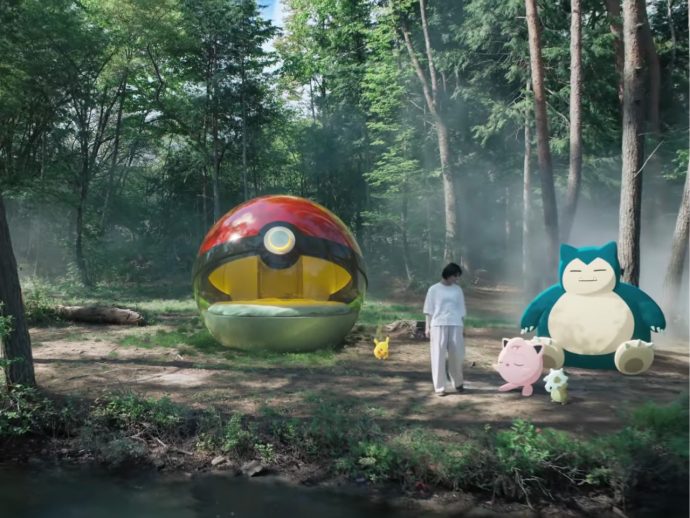 Pokémon Just Made the World’s First Human-Sized Poké Ball Hotel