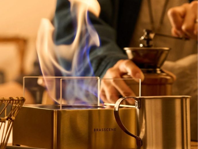 This Tabletop Fireplace Does What Solo Stove Doesn’t: Burn Indoors