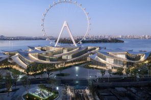 This New Museum in China Packs 12 Pavilions, a Theater, & a Restaurant Under One Rippling Roof