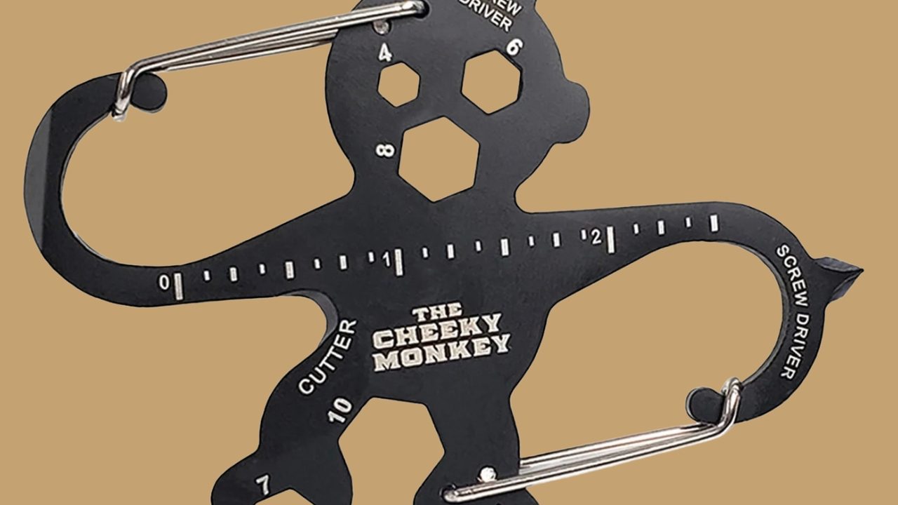 The $20 Monkey That Secretly Carries 13 Tools on Your Keyring