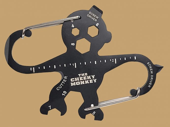 The $20 Monkey That Secretly Carries 13 Tools on Your Keyring