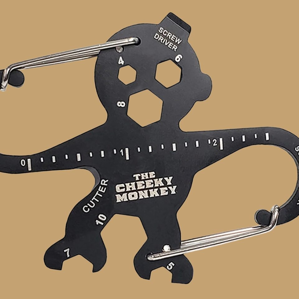 The $20 Monkey That Secretly Carries 13 Tools on Your Keyring
