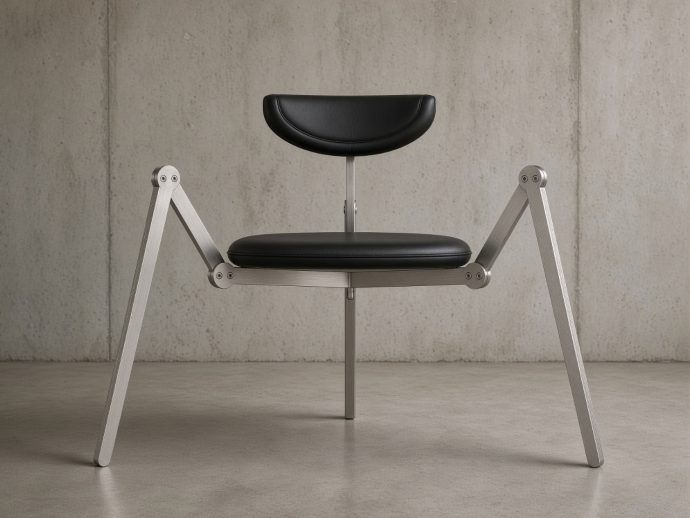 The 8kg Spider Chair That Refuses to Wobble on Any Floor